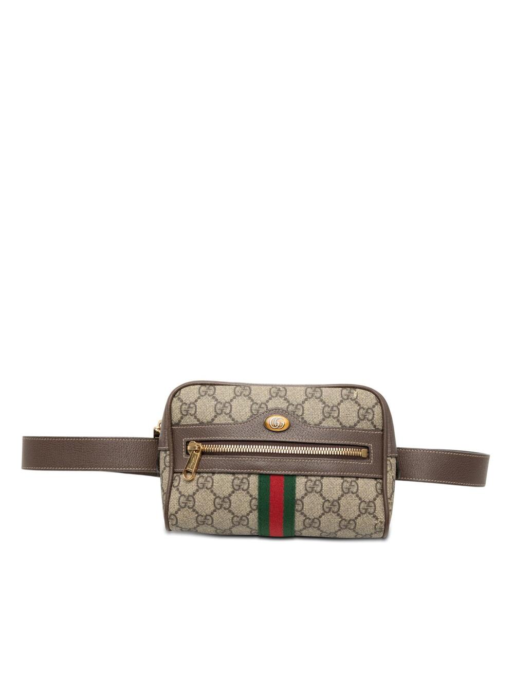 Gucci Small Gg Supreme Web Ophidia Belt #350437G65B